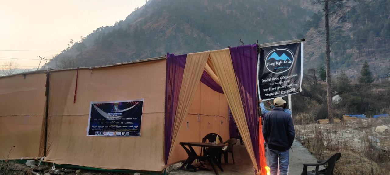 Stayhigh Camps & Cottages Kasol Εξωτερικό φωτογραφία
